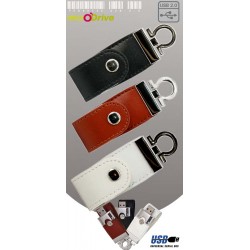 F24 PENDRIVE 16GB PAMIĘĆ USB FLASH SKÓRZANY PASEK