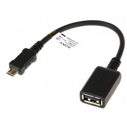 KABEL Adapter USB OTG SONY Z Z1 Z2 Z3 M M2 T3 KK27