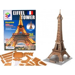 ZB113 PUZZLE 3D Wieża Eiffla 35 ELEMENTÓW puzle