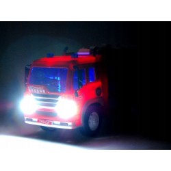 Czerwona Straż pożarna auto z dźwiękiem ZB1308
