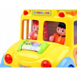 Autko Autobus Wesoły Interaktywny Kolorowy Dzieci ZB305