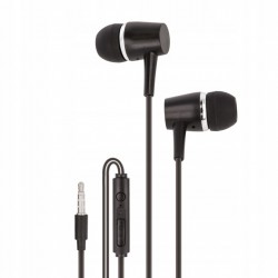 Słuchawki douszne przewodowe Maxlife MXEP-02 czarne