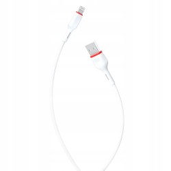 XO kabel NB47 USB - microUSB 1,0 m 2,4A biały