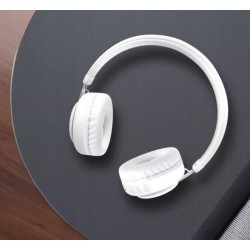 XO Słuchawki bluetooth BE10 białe nauszne
