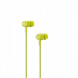 XO Słuchawki przewodowe S6 jack 3,5mm zielona