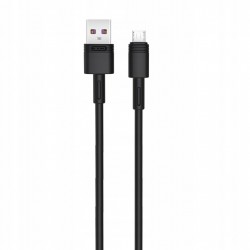 XO Kabel NB-Q166 USB - microUSB 1,0 m 5A czarny