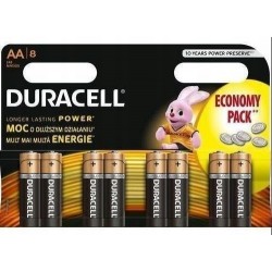 Baterie alkaliczne Duracell Basic LR6/AA 8 szt