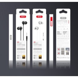 XO słuchawki przewodowe jack 3,5mm douszne białe