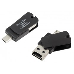 AK297A CZYTNIK MICRO SD USB + MICRO USB OTG TABLET