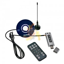 AK204 TUNER USB DVB-T MPEG-4 HDTV Karta TV + PILOT